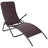 Folding Sun Lounger Poly Rattan