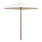 Garden Parasol With Wooden Pole 270 Cm