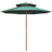 Double Decker Garden Parasol With Wooden Pole 270 Cm