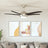 Ornate Ceiling Fan With Light 128 Cm