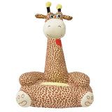 Plush Children's Chair Brown