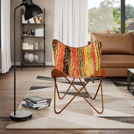 Butterfly Chair Chindi Fabric