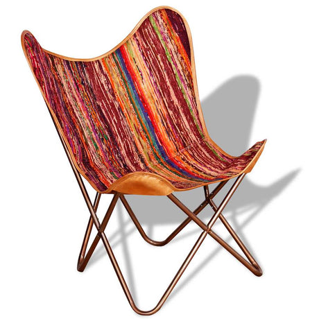 Butterfly Chair Chindi Fabric