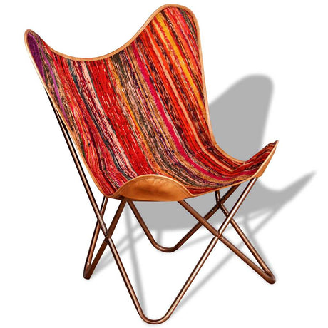 Butterfly Chair Chindi Fabric