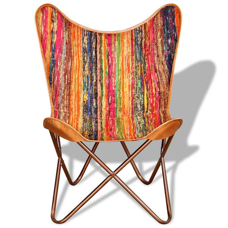 Butterfly Chair Chindi Fabric