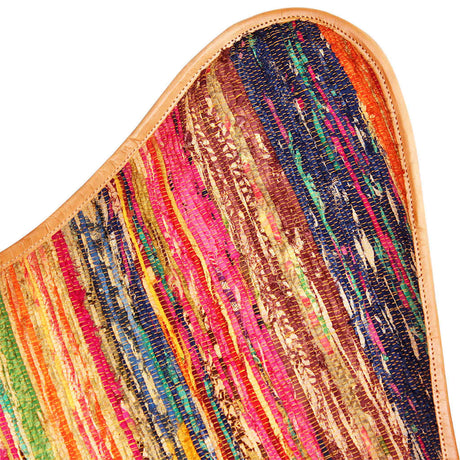 Butterfly Chair Chindi Fabric
