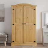 Wardrobe Mexican Pine Corona Range 2 Doors