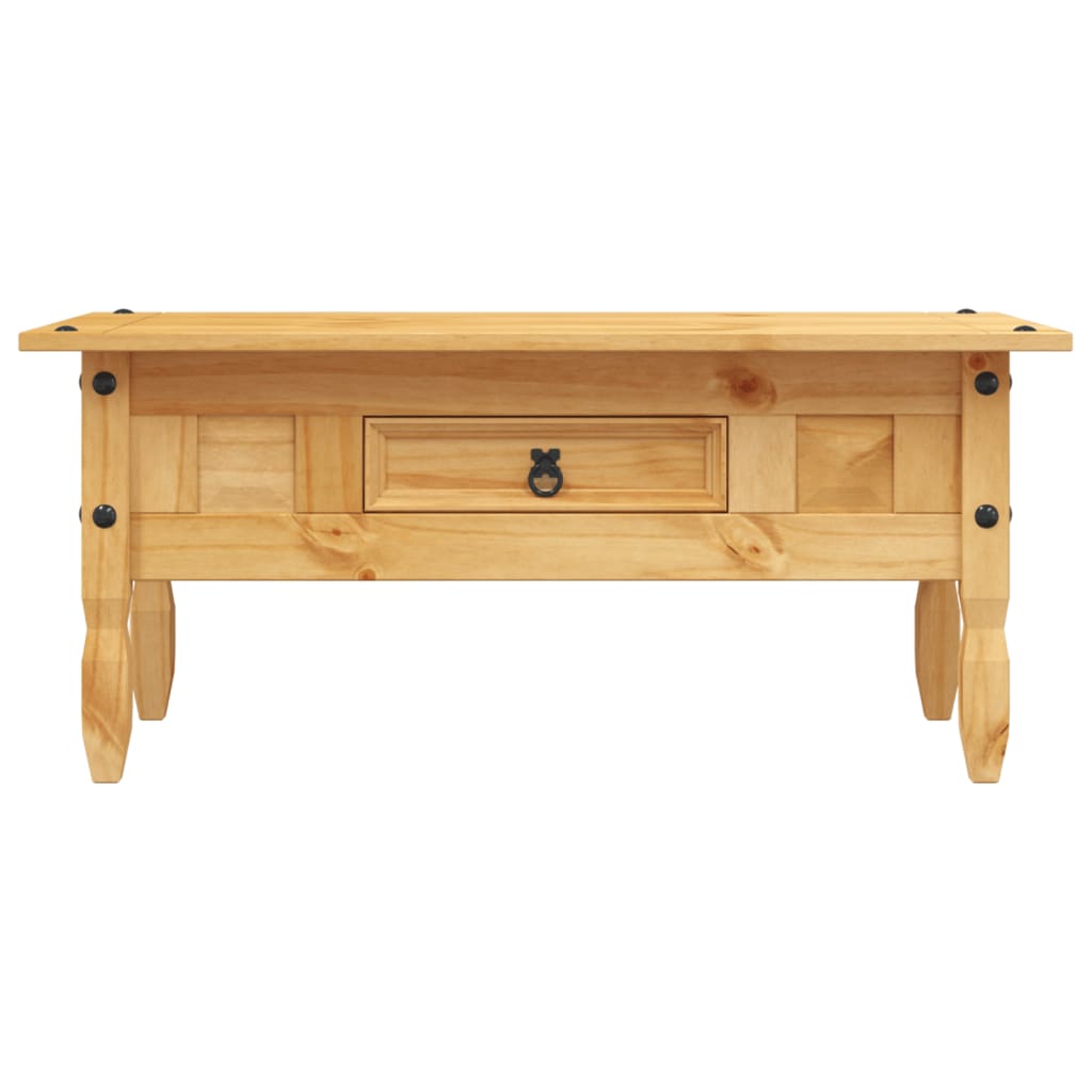 Coffee Table Mexican Pine Corona Range 100X55X44 Cm