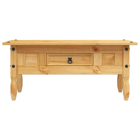 Coffee Table Mexican Pine Corona Range 100X55X44 Cm