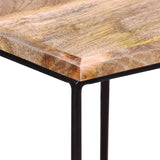 Coffee Table Solid Mango Wood 56X48X40 Cm