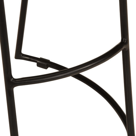 Bar Stools 2 Pcs Solid Mango Wood