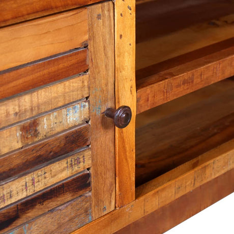 Tv Cabinet Solid Reclaimed Wood 120X30X40 Cm