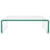 Tv Stand/Monitor Riser Glass Clear