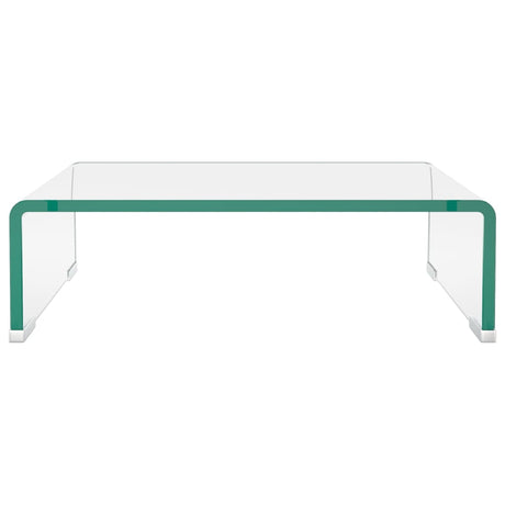Tv Stand/Monitor Riser Glass Clear