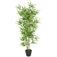Artificial Bamboo Plant With Pot Green