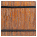 Side Table Teak 60X60X38 Cm