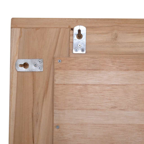 Decorative Mirror Teak Rectangular