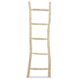 Towel Ladder With 5 Rungs Teak 45X150 Cm Natural