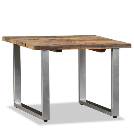 Coffee Table Solid Reclaimed Wood 55X55X40 Cm