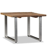 Coffee Table Solid Reclaimed Wood 55X55X40 Cm