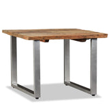 Coffee Table Solid Reclaimed Wood 55X55X40 Cm