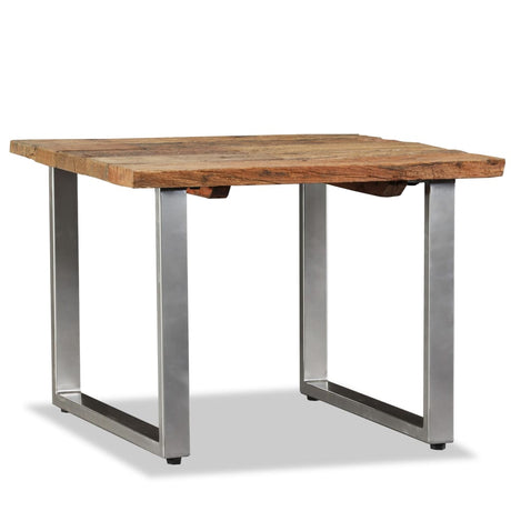 Coffee Table Solid Reclaimed Wood 55X55X40 Cm
