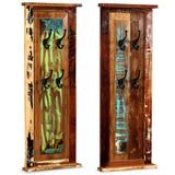 Coat Racks 2 Pcs Solid Wood Acacia 38X100 Cm
