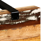 Console Table Solid Reclaimed Wood Adjustable