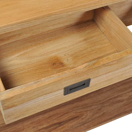 Console Table Solid Teak 120X30X80 Cm
