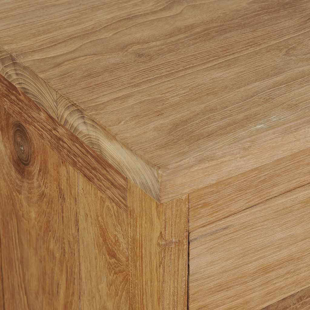 Bedside Cabinet Solid Teak 40X30X50 Cm