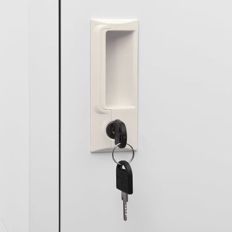 Locker Cabinet With 2 Compartments 38X45X180 Cm