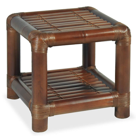 Bedside Table 40X40X40 Cm Bamboo