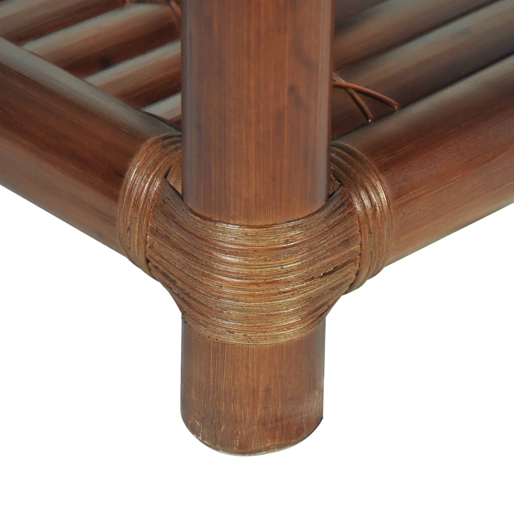Bedside Table 40X40X40 Cm Bamboo