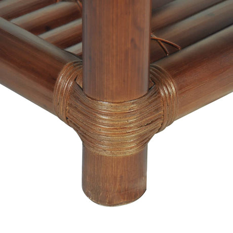 Bedside Table 40X40X40 Cm Bamboo