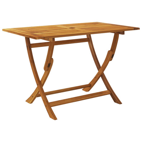 7 Piece Folding Outdoor Dining Set Solid Acacia Wood