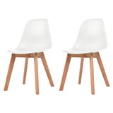 Dining Chairs 2 Pcs Plastic