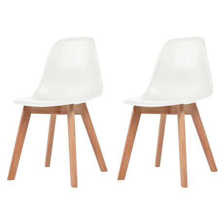 Dining Chairs 2 Pcs Plastic