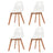 Dining Chairs 2 Pcs Plastic