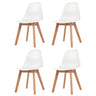 Dining Chairs 2 Pcs Plastic
