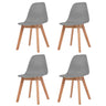 Dining Chairs 2 Pcs Plastic