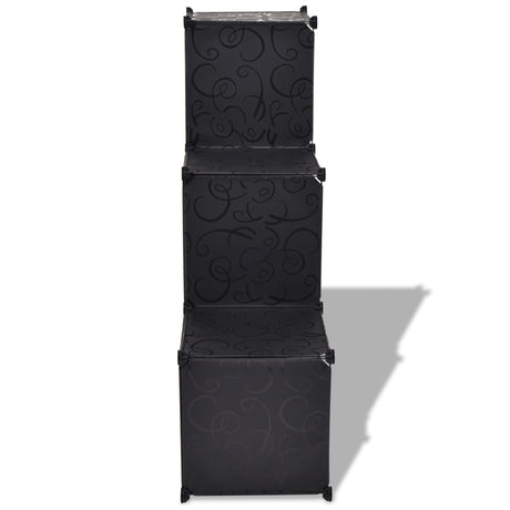 Storage Cube Organiser With 6 Compartments