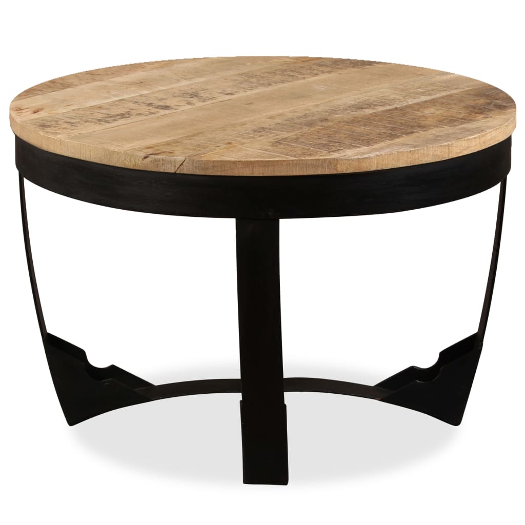 Coffee Table Solid Rough Mango Wood