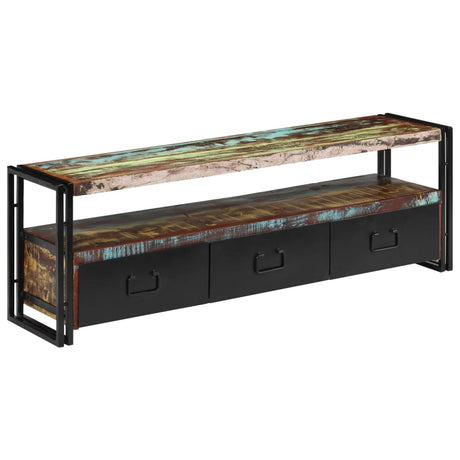 Tv Cabinet 120X30X40 Cm Solid Wood Mango