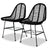 Dining Chairs 4 Pcs Natural Rattan