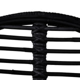 Dining Chairs 4 Pcs Natural Rattan