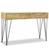 Console Table 120x35x76 cm Solid Teak