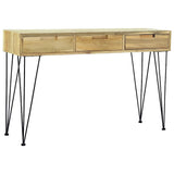 Console Table 120x35x76 cm Solid Teak