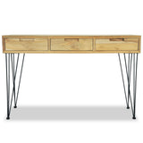 Console Table 120x35x76 cm Solid Teak