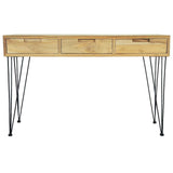 Console Table 120x35x76 cm Solid Teak