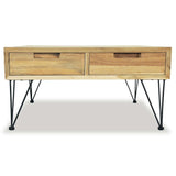 Coffee Table 80x80x40 cm Solid Teak